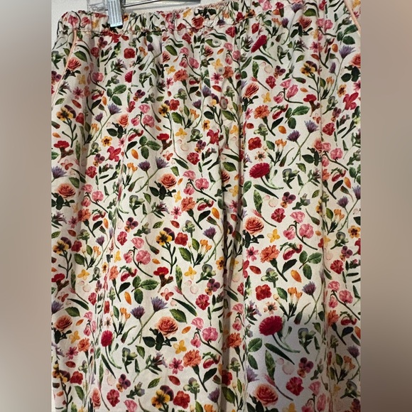 Anthropologie E by Eloise Sweet Dreams Floral Silky PJ Pajama Set - Picture 4 of 12